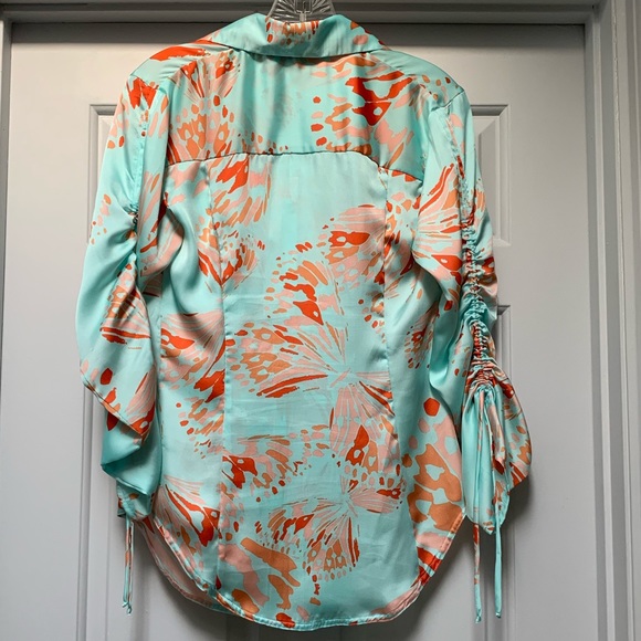 Atina Cristina Button Down Shirt Sz XS - Picture 2 of 5